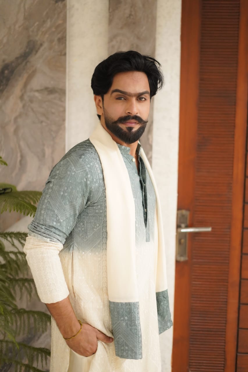 Blue Kurta Pajama
