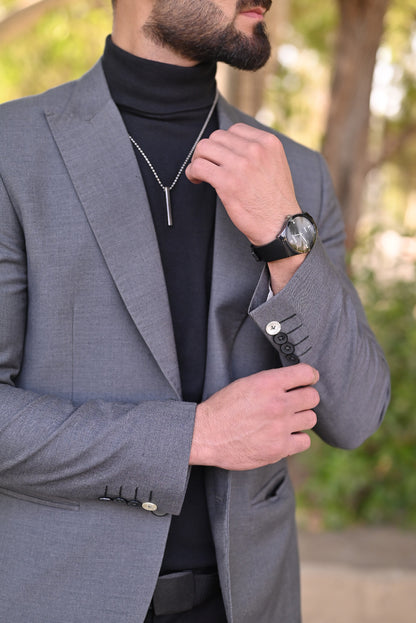 Grey classic Two button balzzer