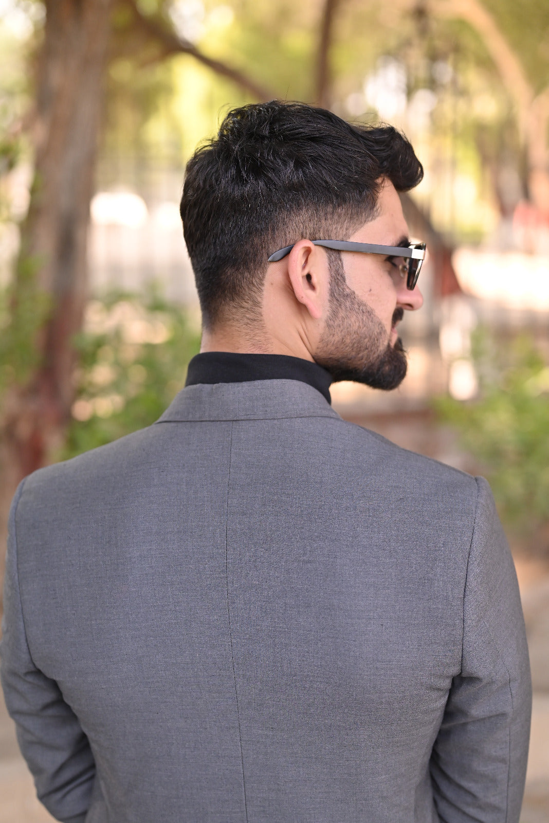 Grey classic Two button balzzer