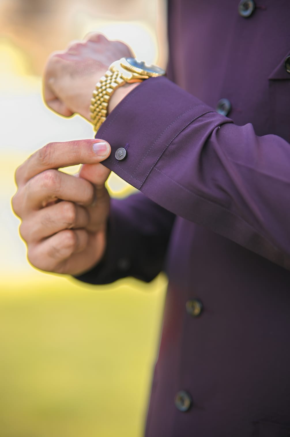 Pruple waistcoat + kameez shalwar decent designing