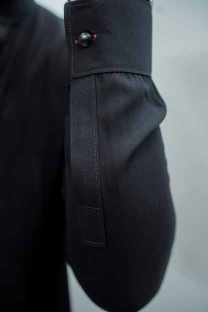 Black jorjutt kurta trouser same plain trouser
