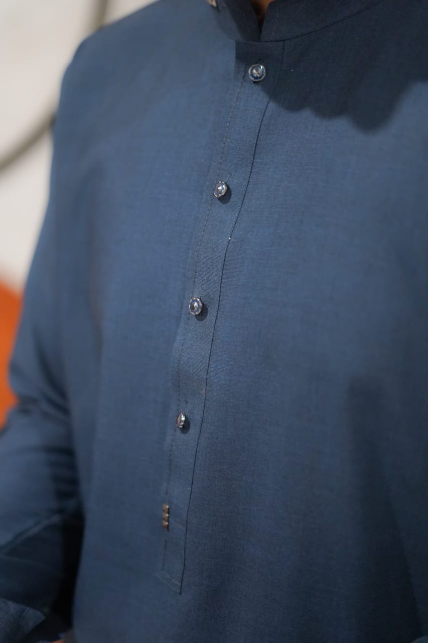 Navy mood shalwar kameez design